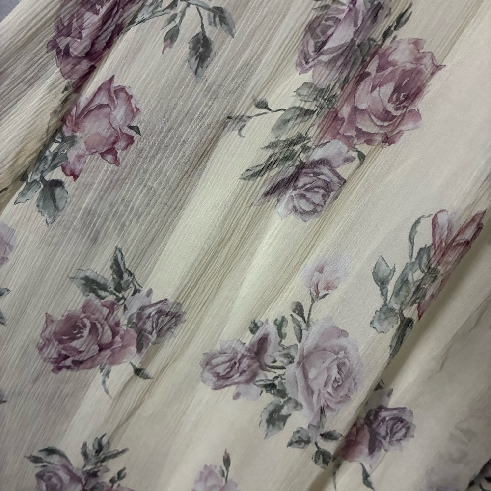 LOVESHACKFANCY Tara dress in Dream cottagecore coquette whimsy silk P/XS 2 - Picture 9 of 12